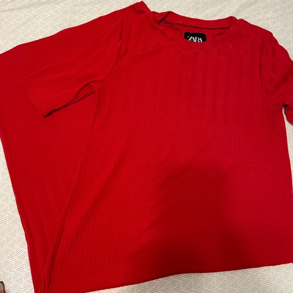 Zara Dresses & Skirts - Red right long dress